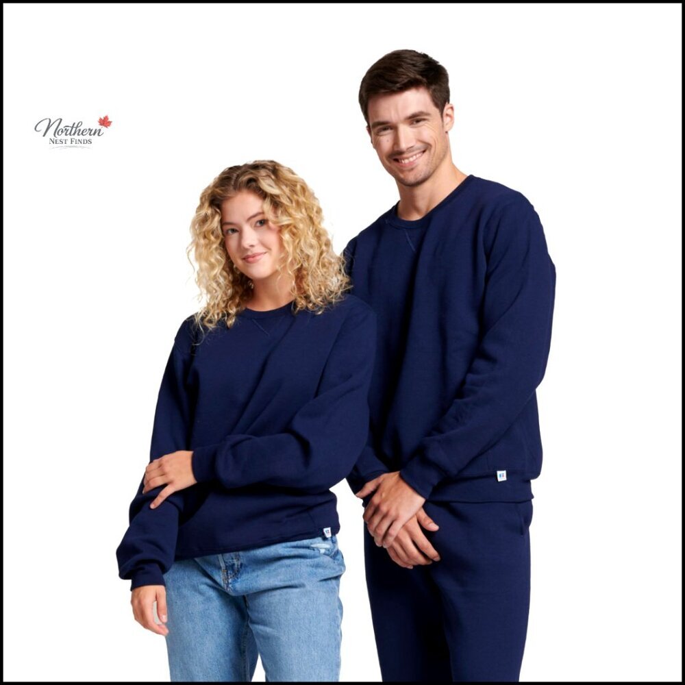 Men's Dri-Power Fleece Crewneck Sweatshirt Moisture-Wicking Athletic